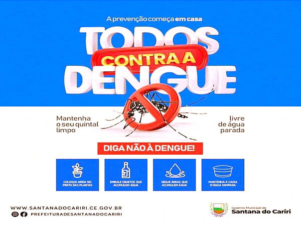 Junte-se a nós na luta contra a Dengue!