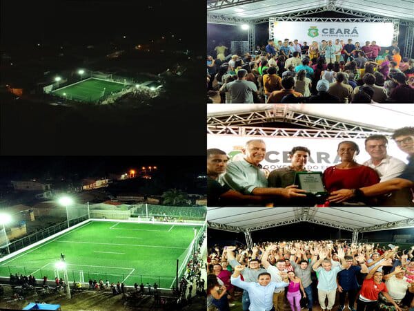 É com grande alegria que celebramos a inauguração da Areninha "Artur Alves de Oliveira" no Distrito de Araporanga!